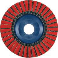 Disque &agrave; lamelles Twin Flap, 4-1/2" x 7/8", Type 27, Grain 40, C&eacute;ramique/Alumine de zirconium PB Rental Co. Ltd.