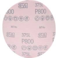 Hookit 375L Film Disc, 6" Dia., P800 Grit, Aluminum Oxide PB Rental Co. Ltd.