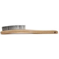 Scratch Brush, Stainless Steel, 4 x 19 Wire Rows, 13-11/16" Long PB Rental Co. Ltd.
