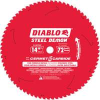 Lame de scie circulaire Cermet II Steel Demon, 14", 72 dents, Pour M&eacute;tal PB Rental Co. Ltd.