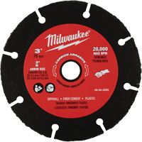 Carbide Abrasive Blade, 3" x 3/8" Arbor, Silicon Carbide, 20000 RPM PB Rental Co. Ltd.