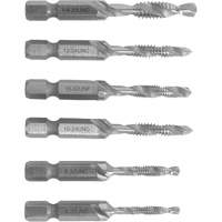 6-32 to 1/4-20 Drill Tap Set, 6 Pieces PB Rental Co. Ltd.