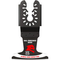 Lame oscillante Bi-Metal Demo Demon de taille universelle 2-1/2" pour bois avec clous PB Rental Co. Ltd.