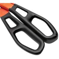 13" Serrated Aluminum Tinner Snip with Dipped Handle, 3" Cut Length, Straight Cut PB Rental Co. Ltd.
