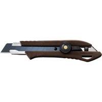 Couteau avec verrou &agrave; cliquet, 18 mm, Prise en Bois PB Rental Co. Ltd.
