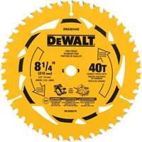 Cross Cutting Circular Saw Blade, 8-1/4", 40 Teeth, Wood Use PB Rental Co. Ltd.
