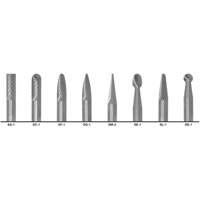 1855 Double Cut Carbide Burr Set, 8 Pieces PB Rental Co. Ltd.