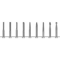 1855 Double Cut Carbide Burr Set, 9 Pieces PB Rental Co. Ltd.