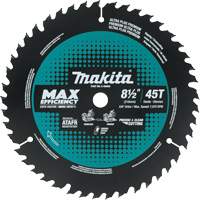 Carbide-Tipped Max Efficiency Miter Saw Blade, 8-1/2", 45 Teeth, Wood Use PB Rental Co. Ltd.
