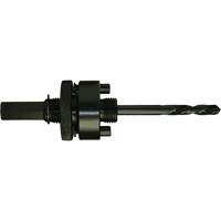 Mandrin pour scie-cloche &agrave; queue ronde, 1-1/4" - 6", 3/8" Tige PB Rental Co. Ltd.