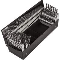 Jeu de forets s&eacute;rie courte combin&eacute;s, 114 morceaux, Acier rapide PB Rental Co. Ltd.