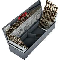 Heavy-Duty Jobber Length Combination Drill Bit Set, 115 Pieces, High Speed Cobalt PB Rental Co. Ltd.