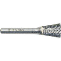Inverted Cone Shape Burr, 3/8" Dia., 1/4" Shank, 3/8" Depth of Cut PB Rental Co. Ltd.