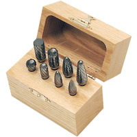 CBK-8 Carbide Bur Set in Wooden Box, 8 Pieces PB Rental Co. Ltd.