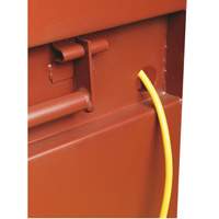 Armoire &agrave; tablettes Jobsite, Acier, 47,5 pi³, Rouge PB Rental Co. Ltd.