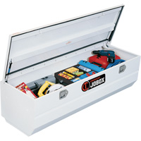 Coffre &agrave; outils robuste pour camion, 20-1/4" x 58-1/2" x 19", Acier, Beige/Noir/Bleu/Brun/Vert/Gris/Orange/Rouge/Argent/Havane/Jaune PB Rental Co. Ltd.