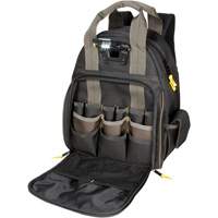 Techgear 53-Pocket Tool Backpack, 16" L x 13-1/4" W, Black, Polyester PB Rental Co. Ltd.