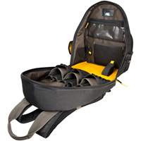 Techgear 53-Pocket Tool Backpack, 16" L x 13-1/4" W, Black, Polyester PB Rental Co. Ltd.