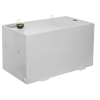 R&eacute;servoir de transfert pour carburant en acier, Acier, Capacit&eacute; 100 gal., Blanc PB Rental Co. Ltd.
