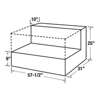 R&eacute;servoir de transfert pour carburant en aluminium, Aluminium, Capacit&eacute; 100 gal., Argent PB Rental Co. Ltd.
