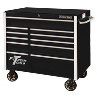 RX Series Rolling Tool Cabinet, 11 Drawers, 41-1/2" W x 25-1/2" D x 40-1/2" H, Black PB Rental Co. Ltd.