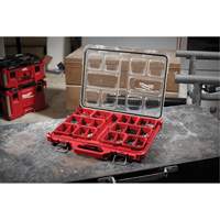 Organisateur profil&eacute; Packout, 19-3/4" x 16-2/5" x 2-1/2", Noir/Rouge PB Rental Co. Ltd.
