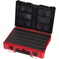Coffre &agrave; outils avec partitions ajustables Packout, 20-7/10" x 15-1/5" x 6-1/5", Noir/Rouge PB Rental Co. Ltd.