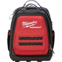 Packout Backpack, 15-3/4" L x 11-4/5" W, Black/Red, Ballistic PB Rental Co. Ltd.