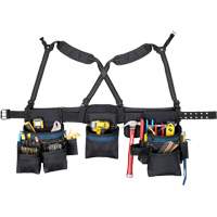 Ceinture &agrave; outils pour menuisier, Polyester, Noir PB Rental Co. Ltd.