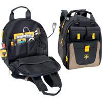 E-Charge Back Pack, 15" L x 10-1/2" W, Black, Polyester PB Rental Co. Ltd.