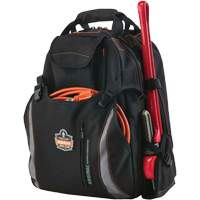Arsenal&reg; 5843 Tool Backpack, 13-1/2" L x 8-1/2" W, Black, Polyester PB Rental Co. Ltd.