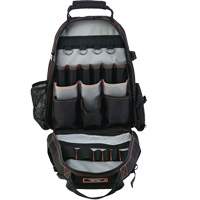 Arsenal&reg; 5843 Tool Backpack, 13-1/2" L x 8-1/2" W, Black, Polyester PB Rental Co. Ltd.