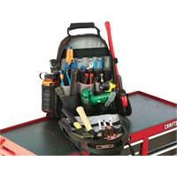 Arsenal&reg; 5843 Tool Backpack, 13-1/2" L x 8-1/2" W, Black, Polyester PB Rental Co. Ltd.