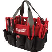 Utility Oval Bag, Ballistic Nylon, 24 Pockets, Black/Red PB Rental Co. Ltd.