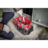 Utility Oval Bag, Ballistic Nylon, 24 Pockets, Black/Red PB Rental Co. Ltd.