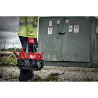 Utility Oval Bag, Ballistic Nylon, 24 Pockets, Black/Red PB Rental Co. Ltd.