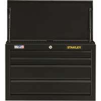 100 Series Tool Chest, 26" W, 4 Drawers, Black PB Rental Co. Ltd.