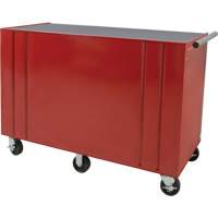 Chariot &agrave; outils industriel, 12 tiroirs, 56" la x 24-1/2" p x 38-1/8" h, Rouge PB Rental Co. Ltd.