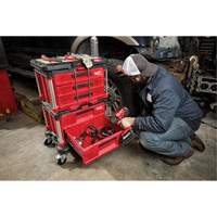 Boîte &agrave; outils avec 3 tiroirs Packout, 16-1/3" x 14-1/3" x 22-1/5", Noir/Rouge PB Rental Co. Ltd.