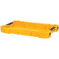 Plateau d'outils peu profond ToughSystem, 18-2/5" x 12" x 2-1/3", Jaune PB Rental Co. Ltd.