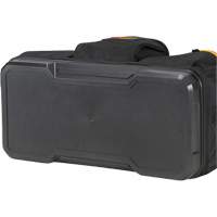 Sac &agrave; outils fourre-tout Big-Mouth &agrave; base moul&eacute;e, Polyester balistique, 23 pochettes, Noir/Bleu PB Rental Co. Ltd.