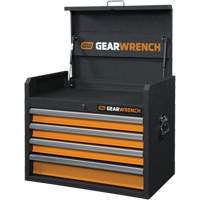 Coffre &agrave; outils de s&eacute;rie GSX, 26" la, 4 tiroirs, Noir/Orange PB Rental Co. Ltd.