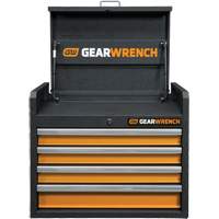 Coffre &agrave; outils de s&eacute;rie GSX, 26" la, 4 tiroirs, Noir/Orange PB Rental Co. Ltd.
