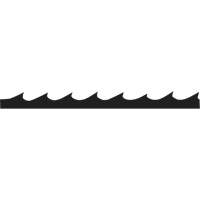 12-Piece Skip Tooth Scroll Saw Blades, Scroll cutting, 0.045" W x 5" L, 14 TPI PB Rental Co. Ltd.