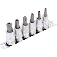 Jeu de douilles &agrave; embout inviolables SS386TB, Torx inviolable, Prise 3/8", 6 mr PB Rental Co. Ltd.
