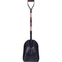 Grain & Coal Scoop Shovel, Wood, Tempered Steel Blade, D-Grip Handle PB Rental Co. Ltd.
