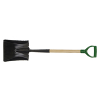 Square Point Shovel, Wood, Tempered Steel Blade, D-Grip Handle, 29" Long PB Rental Co. Ltd.