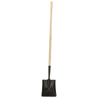 Square-Point Shovel, Wood, Tempered Steel Blade, Straight Handle, 49-1/2" Long PB Rental Co. Ltd.