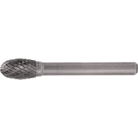 Fraises au carbure solide - Forme ovale, SE-1, 1/4" dia., 1/4" Tige, 3/8" Prof. de la coupe PB Rental Co. Ltd.