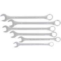 Fully Polished Long Pattern Combination Wrench Set, Combination, 6 Pieces, Imperial PB Rental Co. Ltd.